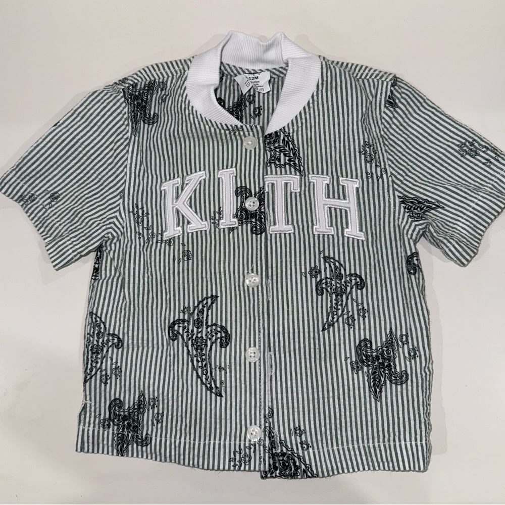 Kith Baby Seersucker pearson shirt